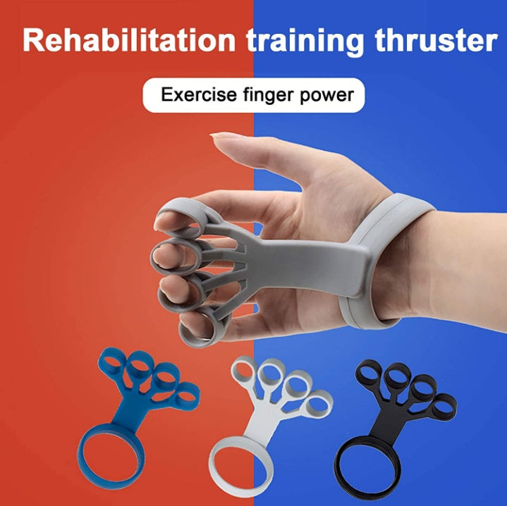 Силиконово захващане устройство с пръст Упражнение Средица Артрит Артрит Ръководен треньор Укрепване на рехабилитационната тренировка за облекчаване на болката