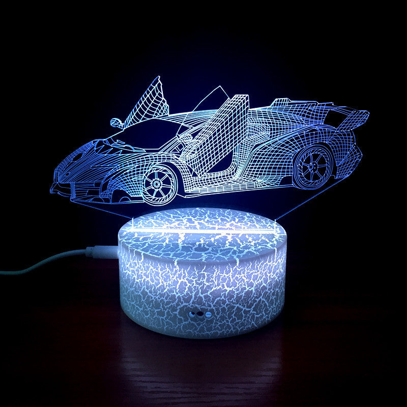 Lamborghini 3D -Nachtlicht