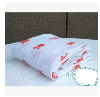 Baumwollgaze Decke Baby Decke Musselin Baumwoll Quilt Quilt Neugeborene Gaze Bag Handtuch