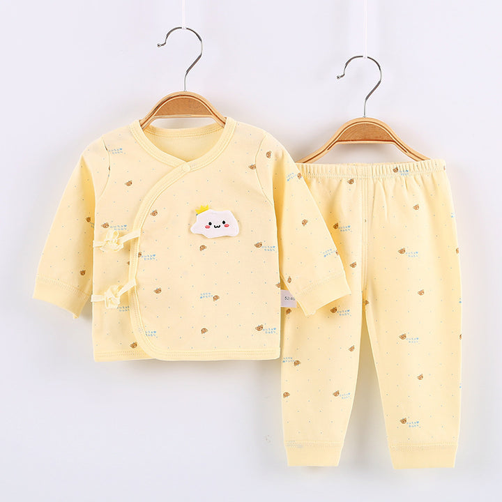 Conjunto de roupas íntimas de algodão bebê