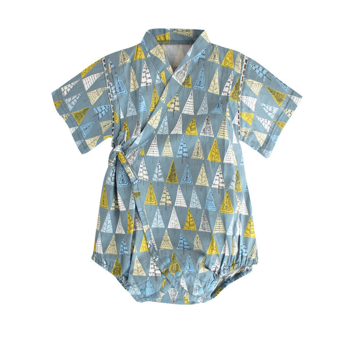 Summer Baby Boys Clothing Rompers Jumps Support
