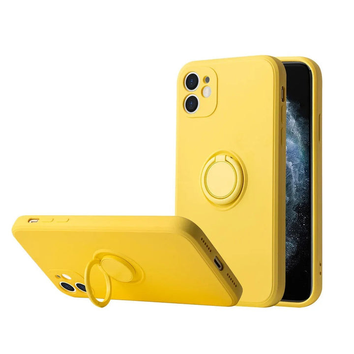Compatible with Apple, Suitable For IPhone 12 Liquid Silicone Case