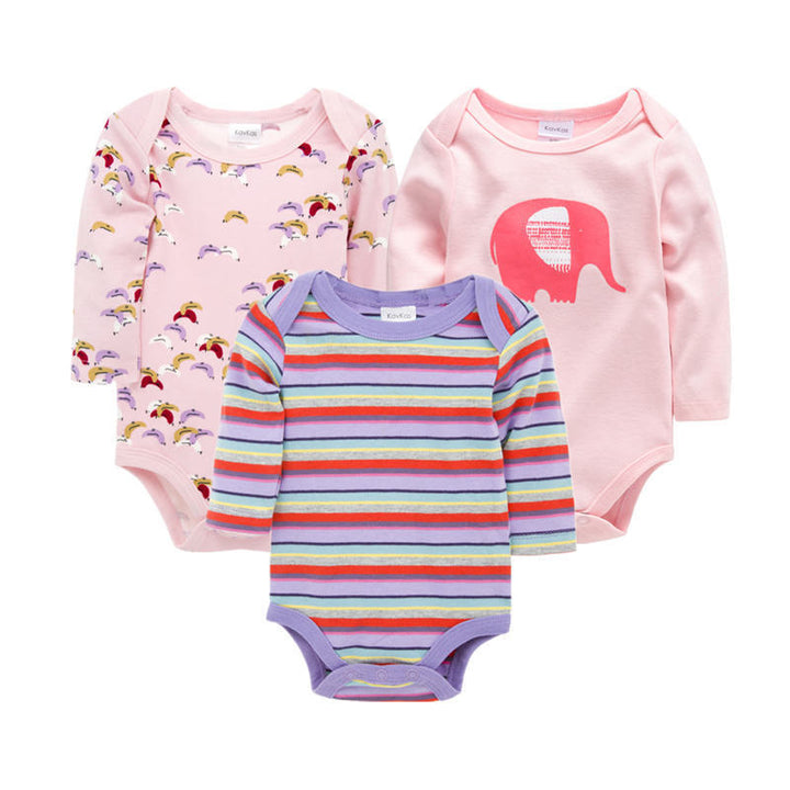 Conjunto de 3 piezas de ropa de bebé recién nacido