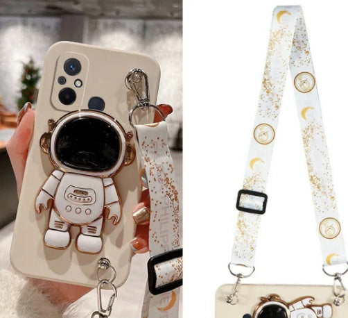 Crossbody Silicone Phone Case с ремък