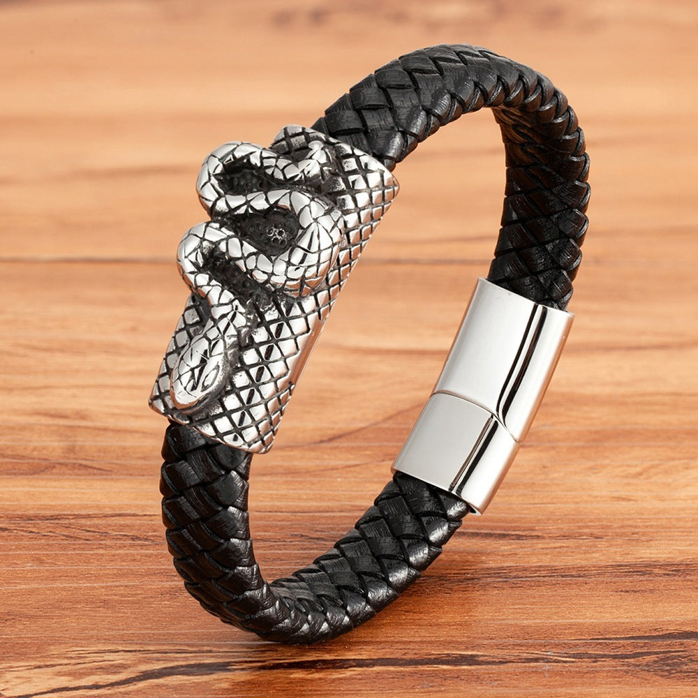 Bracelet de boucle magnétique simple pour hommes personnalisés pour hommes