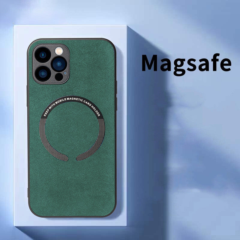 Flip Fur Magnetic Shell Mobiltelefonbeskyttelsesdeksel