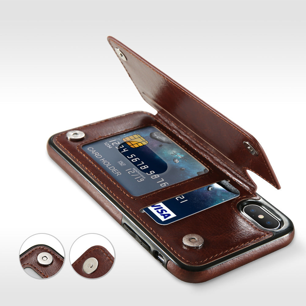 Holder Phone Case With Card Slots Left And Right