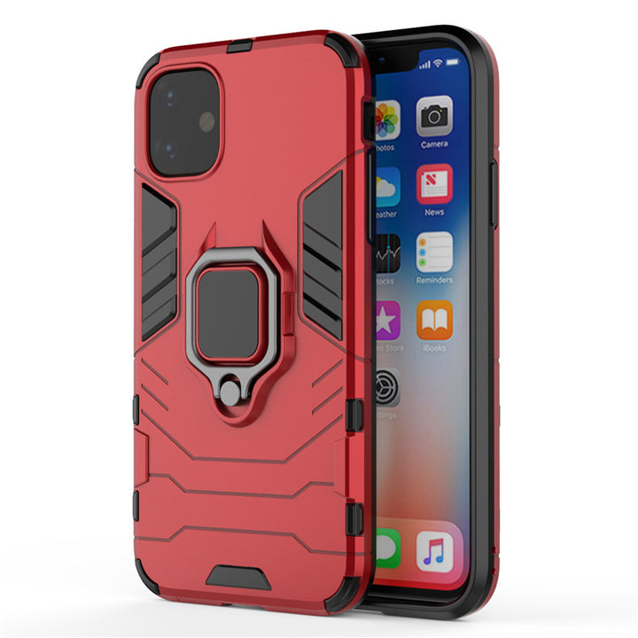 Black Panther Ringhalter Phone Hülle Schockdcover