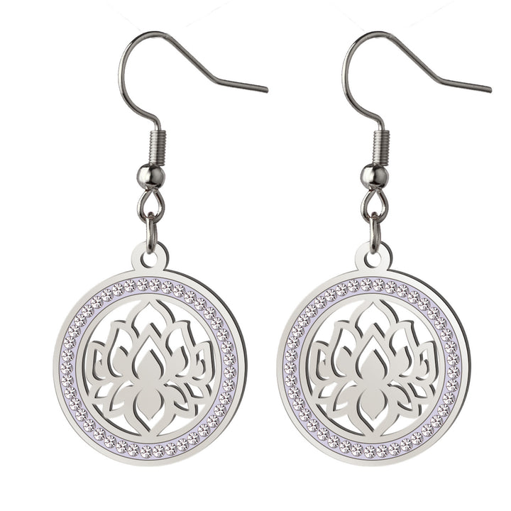 Boucles d'oreilles en acier inoxydable pour femmes en acier inoxydable pour femmes