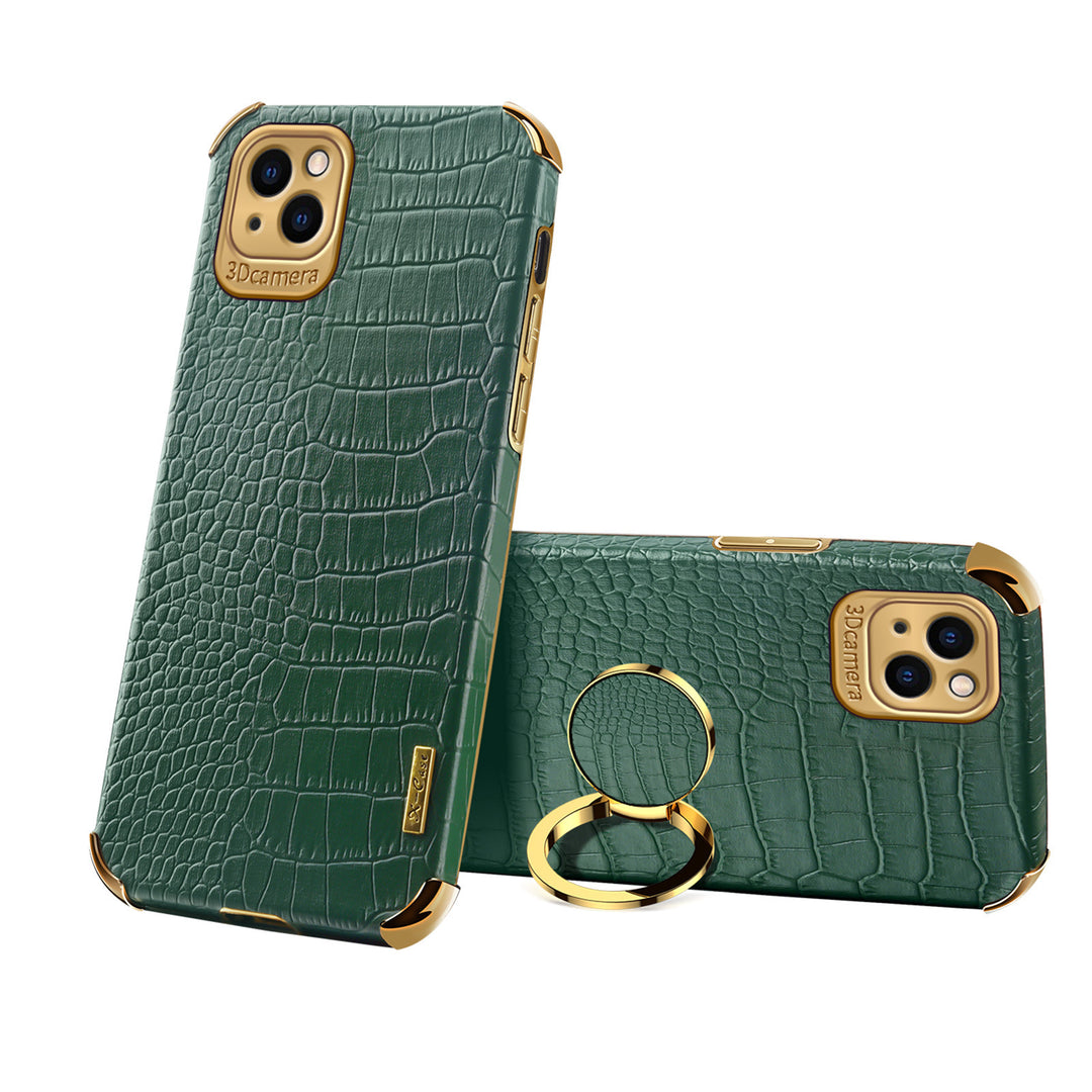 Electroplating All-inclusive Ring Phone Case