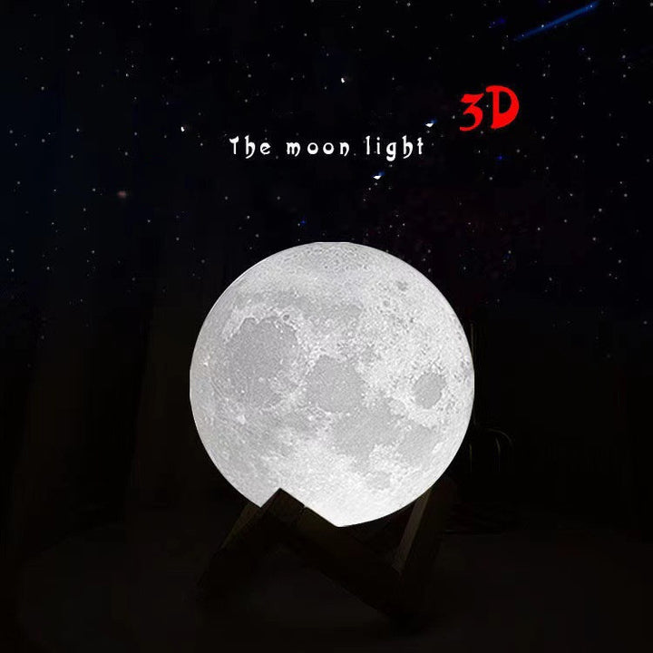 3d Imprimée lune de nuit de nuit lampe de la Saint-Valentin chinois cadeau