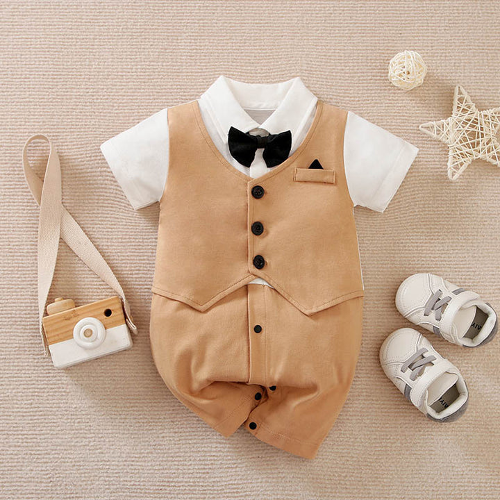 Baby Jungen Gentleman Jungensouit Baby Herbst Kleidung