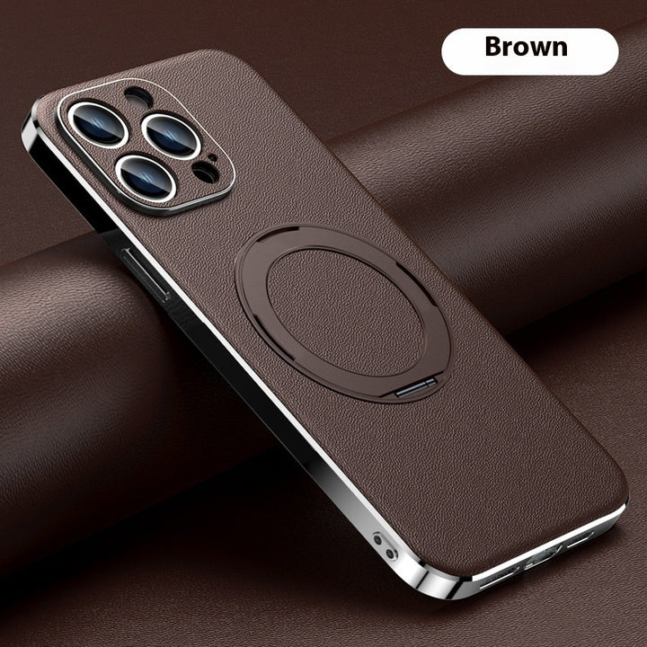 Magnetic Rotating Bracket Phone Case