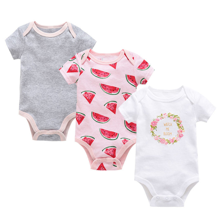 Three-piece baby clothes
