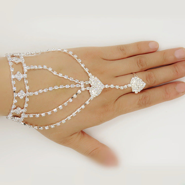 Gypsophila Diamond Bracelet Crystal Love Bracelet
