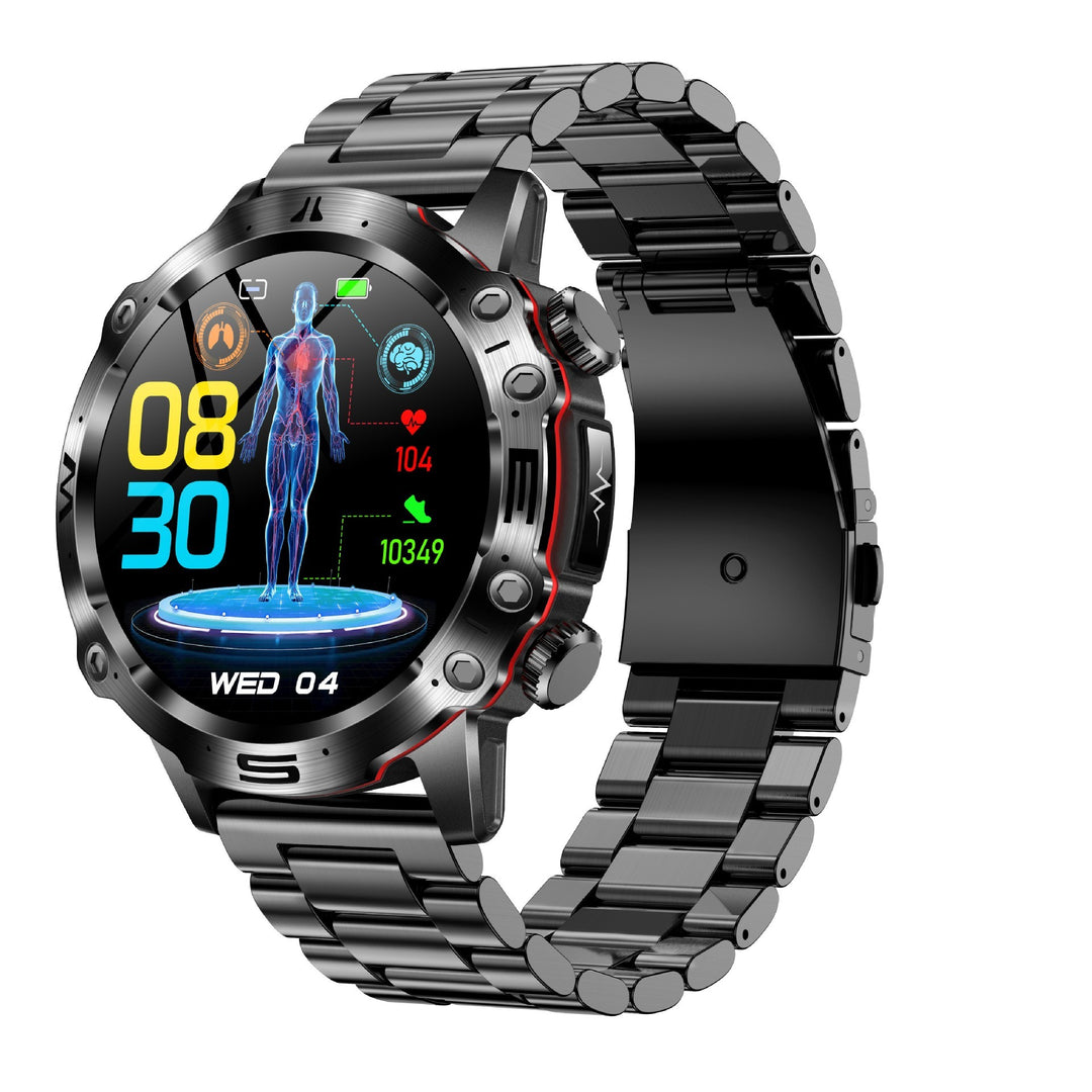 HD ECG Bluetooth Llame al reloj deportivo al aire libre