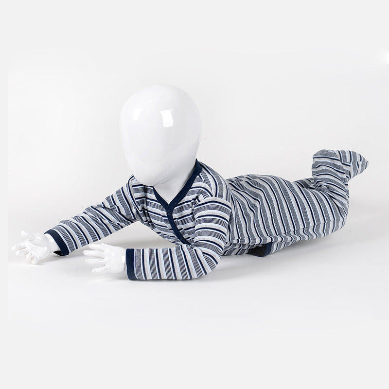 Striped new baby clothes