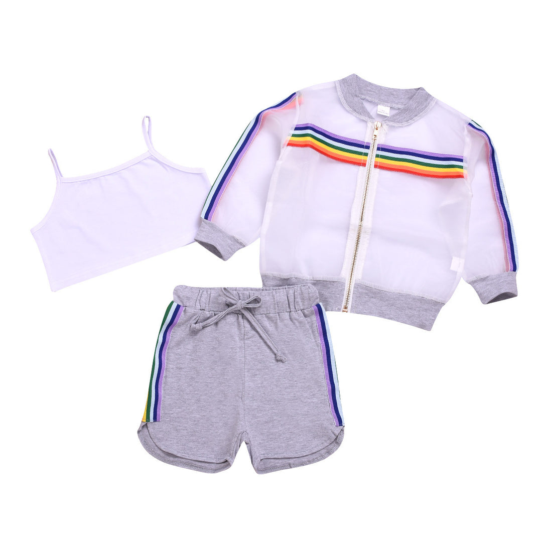 Baby Girl Summer Veste Sports Children's Wear