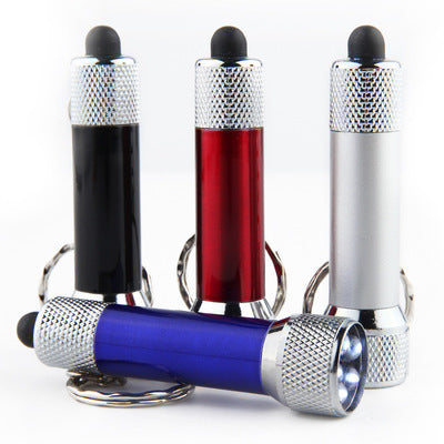 Mini -Schlüsselbund leichte Notfall Nachtleuchte Taschenlampe Tragbare LED -Fackel Aluminiumschlüsselring