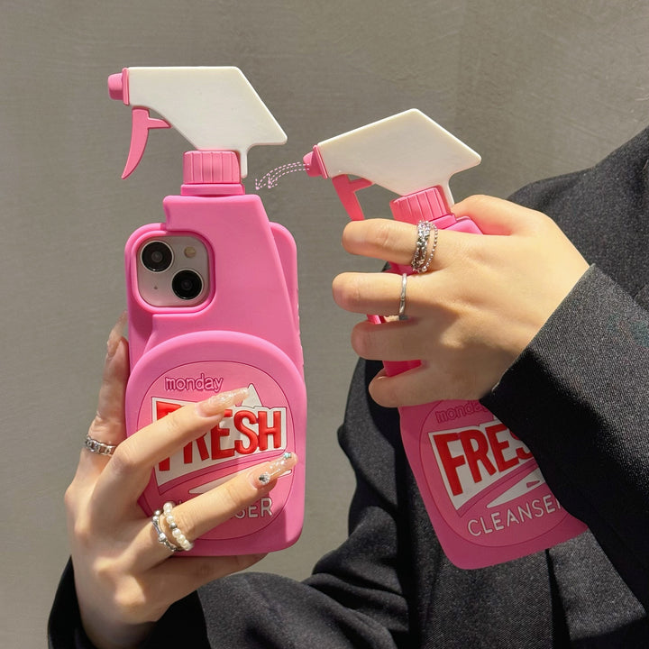 Creatief wasmiddel telefoonhoesje drop-resistent