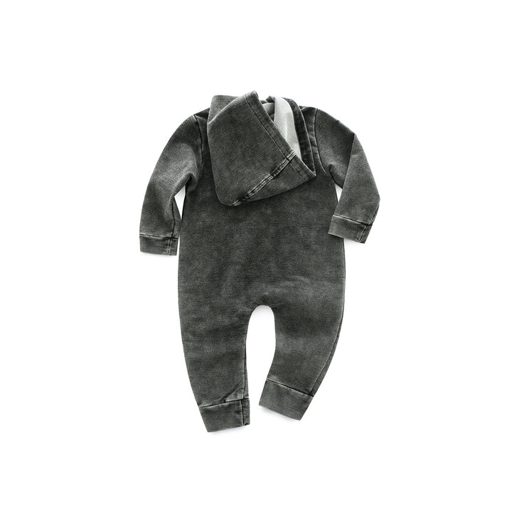 Kinderkleidung Baby Jumpsuit Reißverschlusshemd