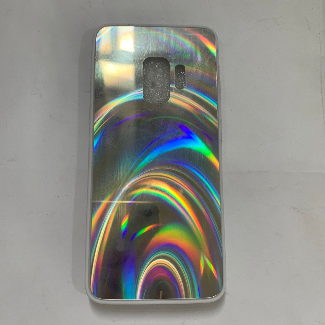 3D Rainbow Glitter gradiens hátlap tok