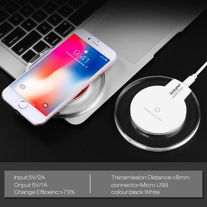 Compatible With Wireless Quick Charging Pad For  S8S8 Plus