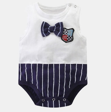 Ärmlös baby rompers kläder nyfödda babykläder