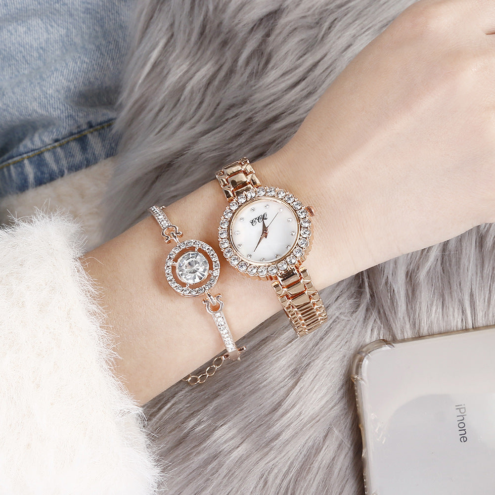 Suite de montres de bracelet en diamant de mode pour femmes