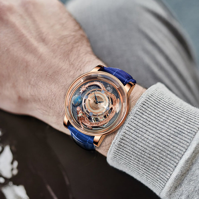 Tourbillon de la mode masculine Bonne chance vient regarder