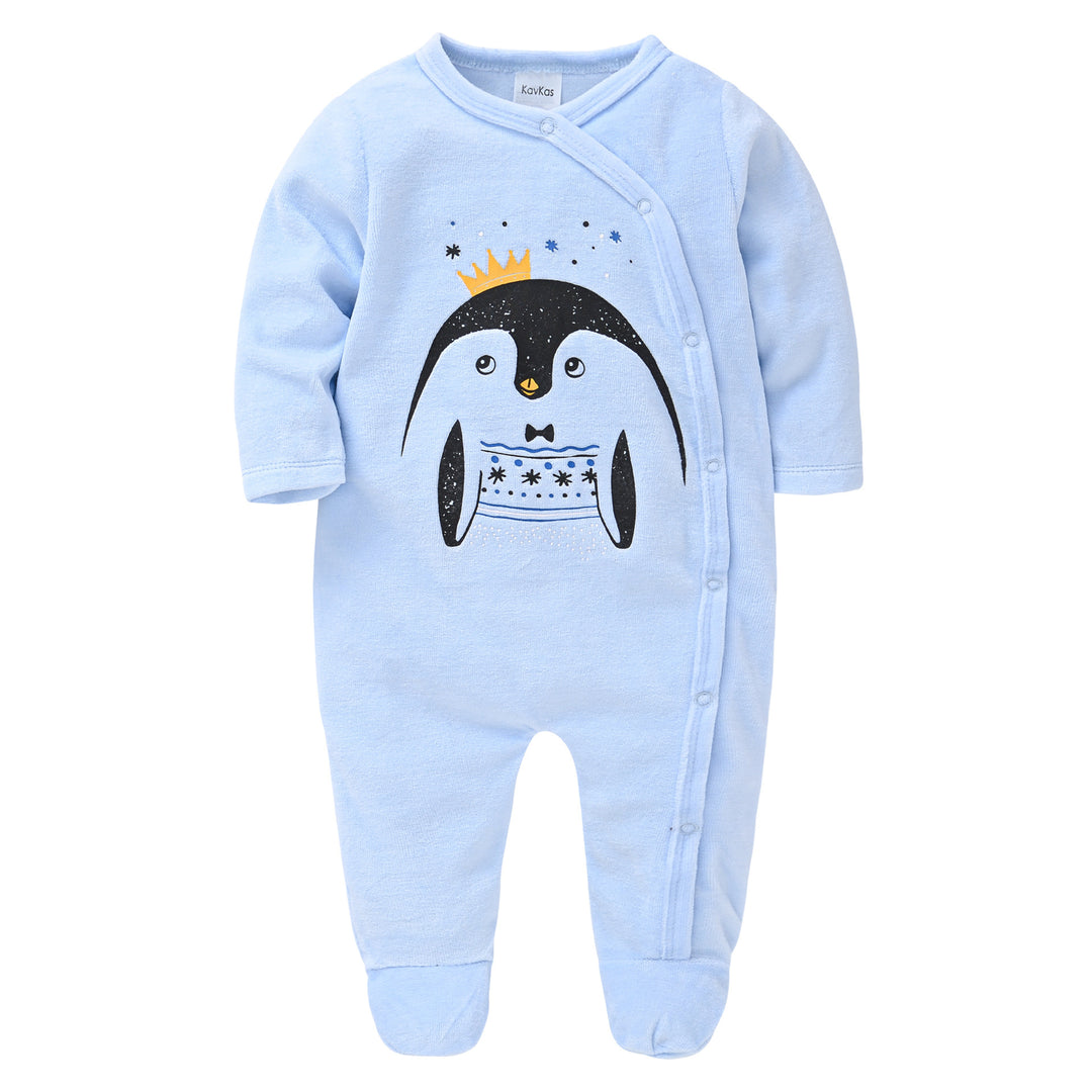 Nieuw jongensbestand pakket voet pasgeboren kleding baby romper