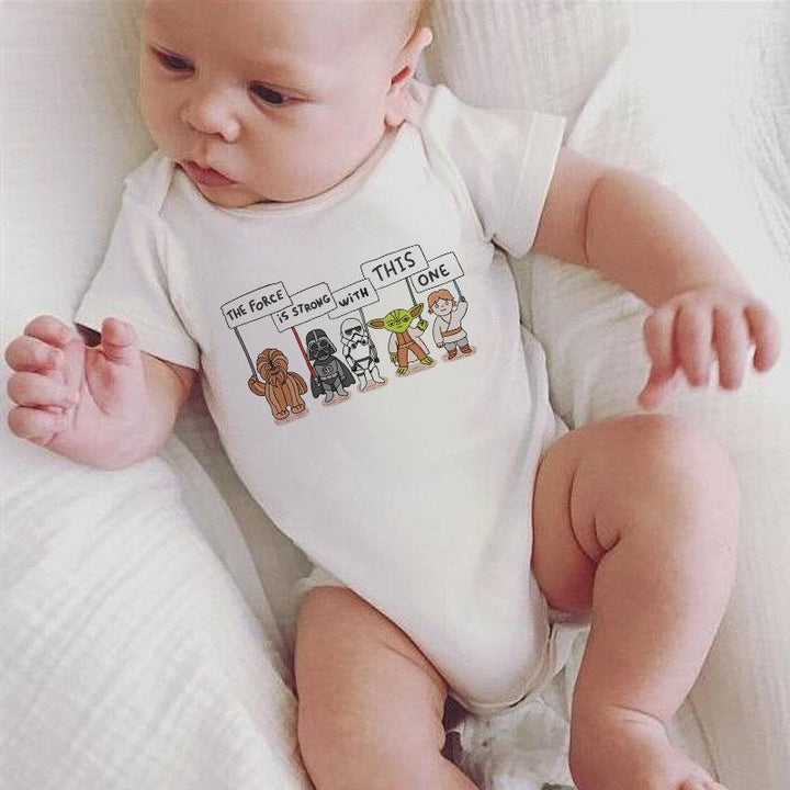 Katoenen baby romper