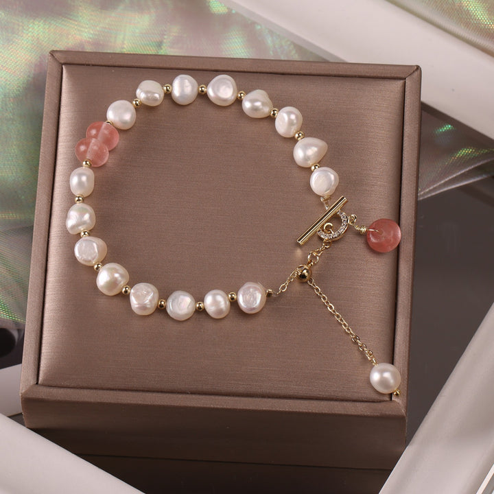 Women's Minimalist High-end Freshwater Pearl Bracelet