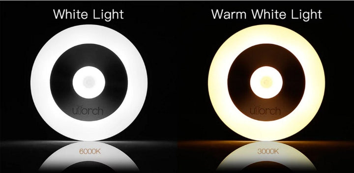 LED menneskekroppssensor natt lys berøringssensor lys
