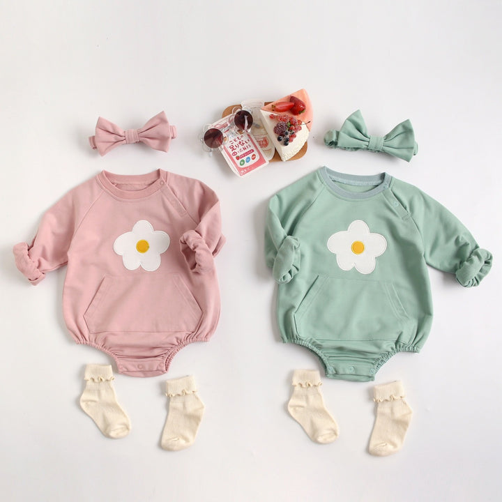 Babys kläder i ett stycke Baby's Spring and Autumn Baby Clothes