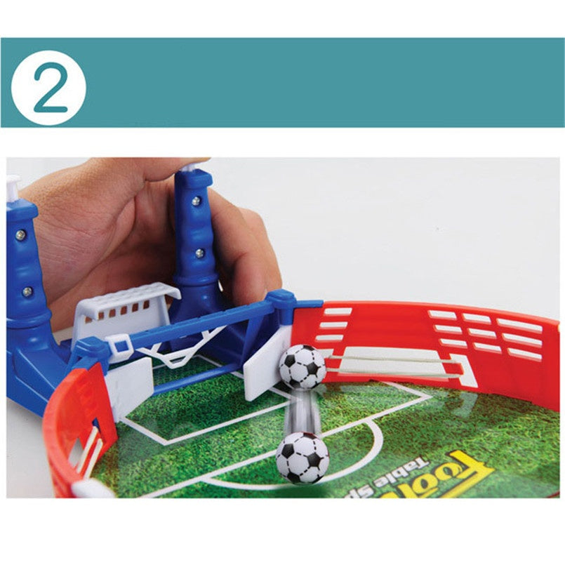 Mini Football Board Match Game Kit настолни футболни играчки за деца Образователен спорт на открито преносими игри за маса Играйте топки играчки