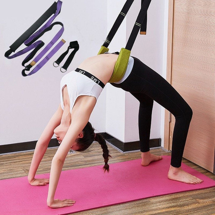 Cere de gimnastică cu curea de yoga cu curea de yoga