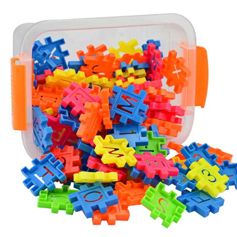 110 stcs Zet DIY Lepin Bouwstenen Babyjongens en meisjes 3D -blokken grappig educatief mozaïekspeelgoed voor kinderen kinderen blokken speelgoed