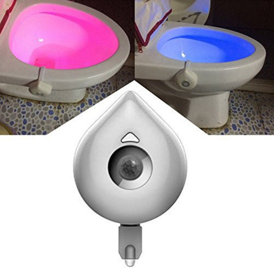 LED сензор Светлина Нова тоалетна светлина нощна светлина