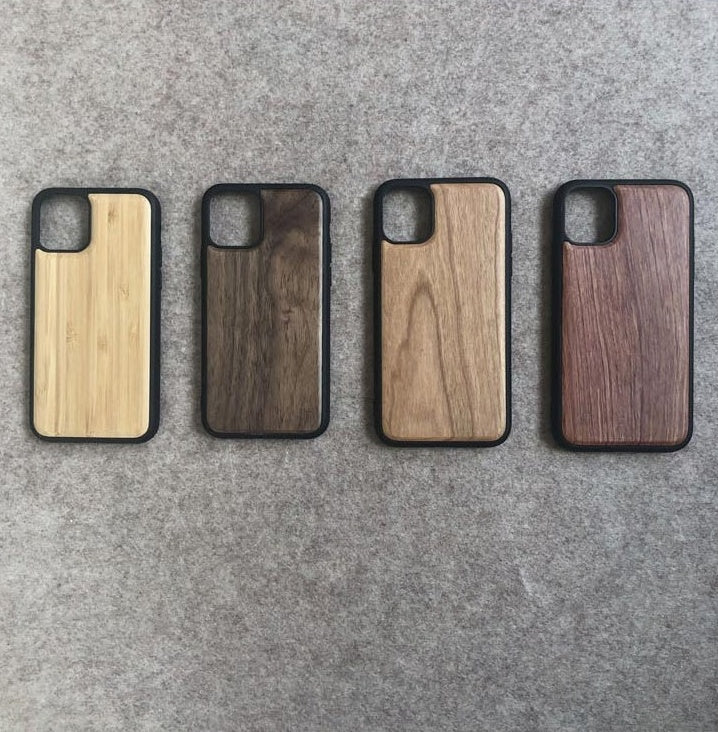 Compatibel met houten telefooncase voor mobiele telefoons