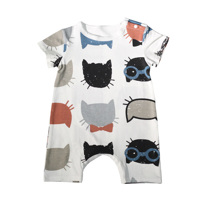 Baby bodysuit met korte mouwen