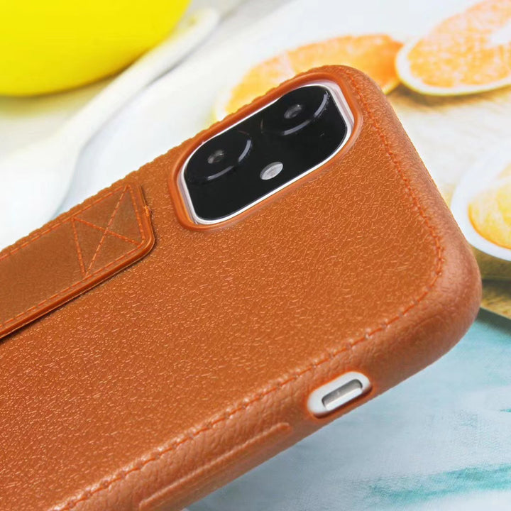 Kompatibel med Apple, Imitation Leather Phone Case