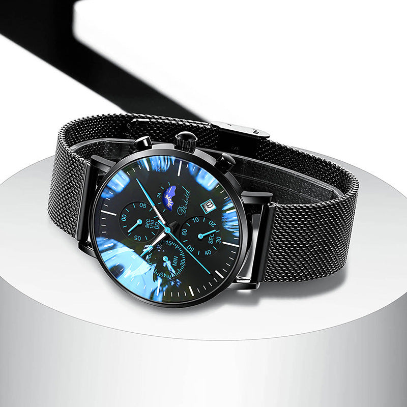 Montre à quartz pour hommes de la mode multifonctionnelle