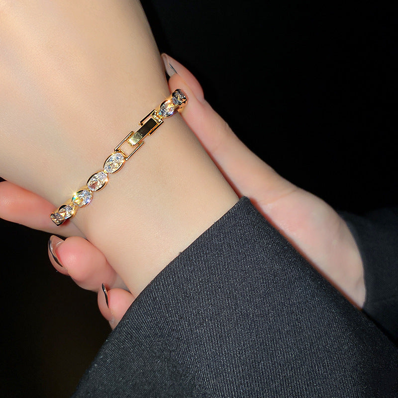 Fashion Simple Geometric Zircon Bracelet