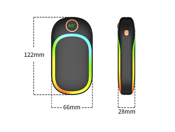 Temperature Adjustment Portable Power Bank Two-in-one