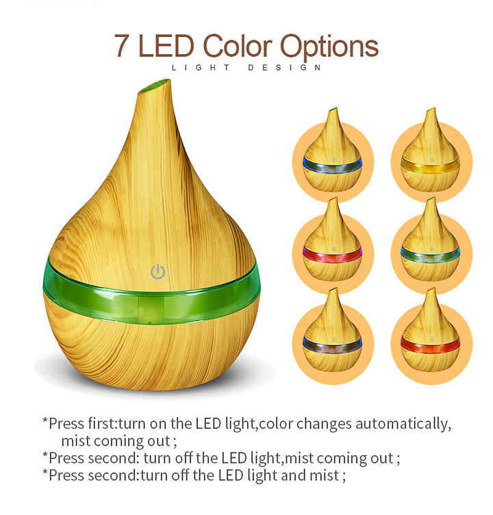 Diffuseur d'huile essentielle LED