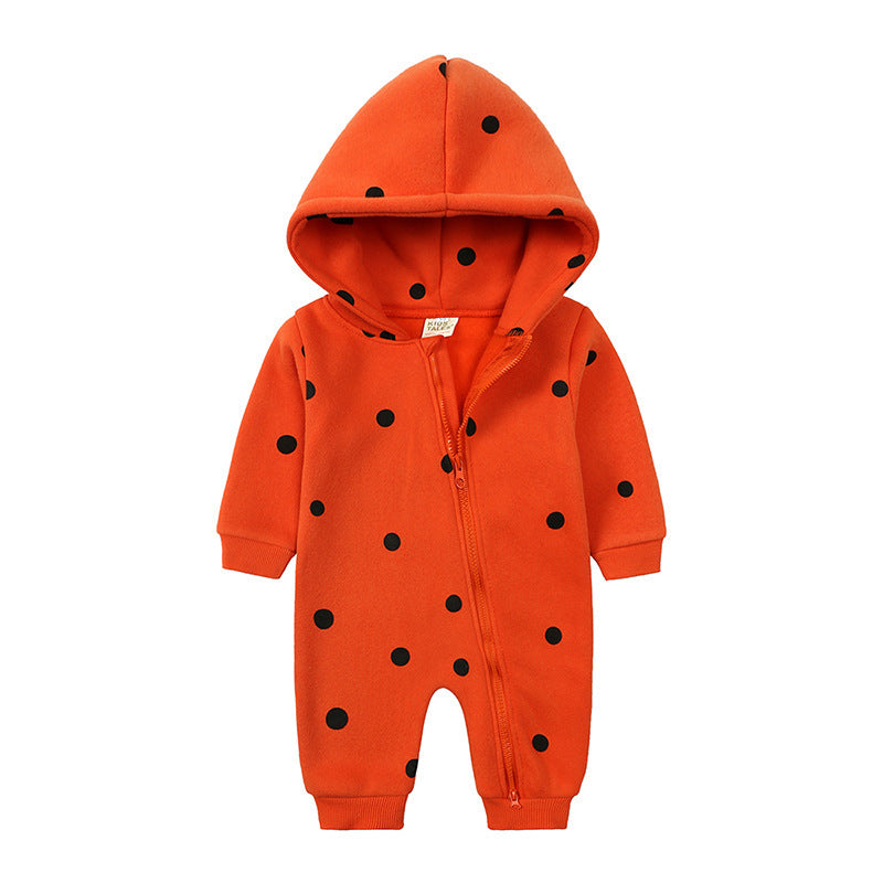 Fashion baby lange mouw fleece kleren