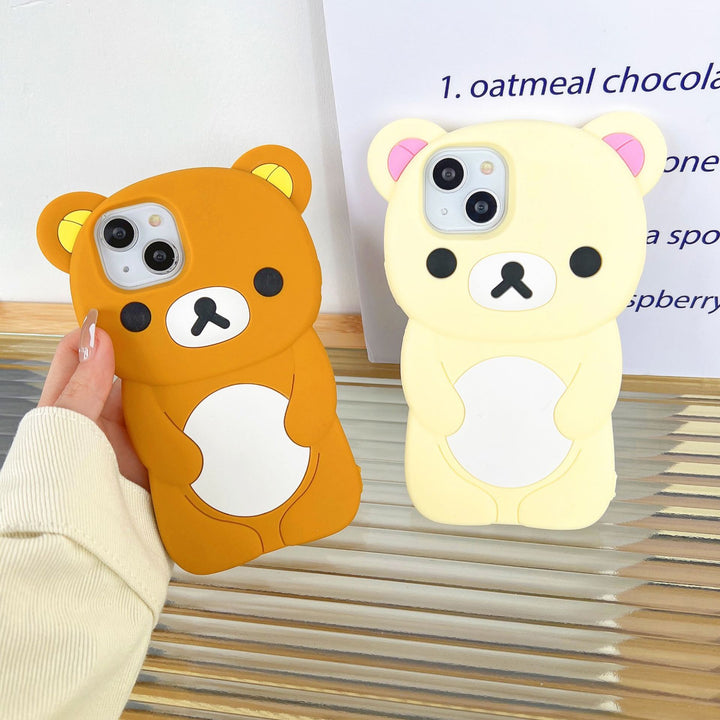 Easy Bear Silicone All-inclusive Phone Case