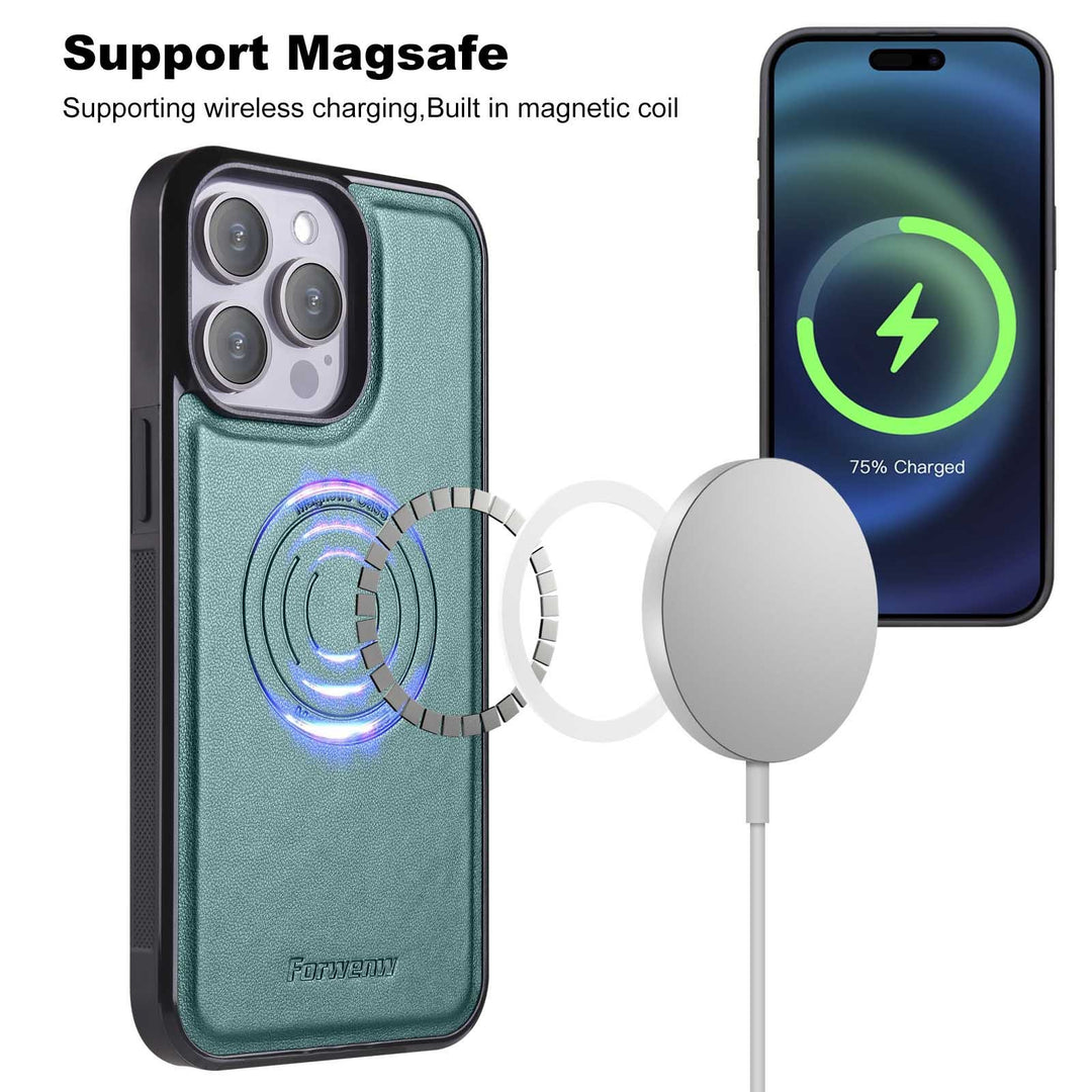 Magnetic Card Holder Phone Case Protective Sleeve