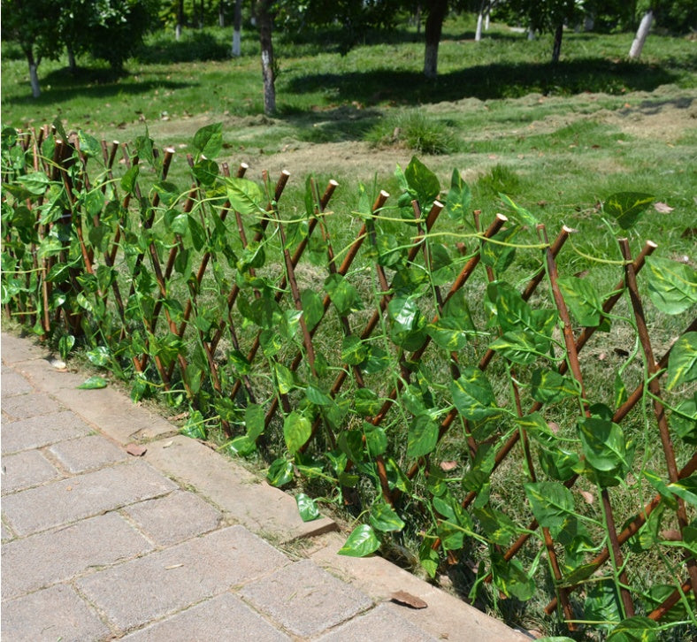 Pflanzenklettern Trellis -Erweiterung Typ Gartengebäude Antikorrosive Holz ziehen Netto -Wand Zaun Garten Home Wanddekoration